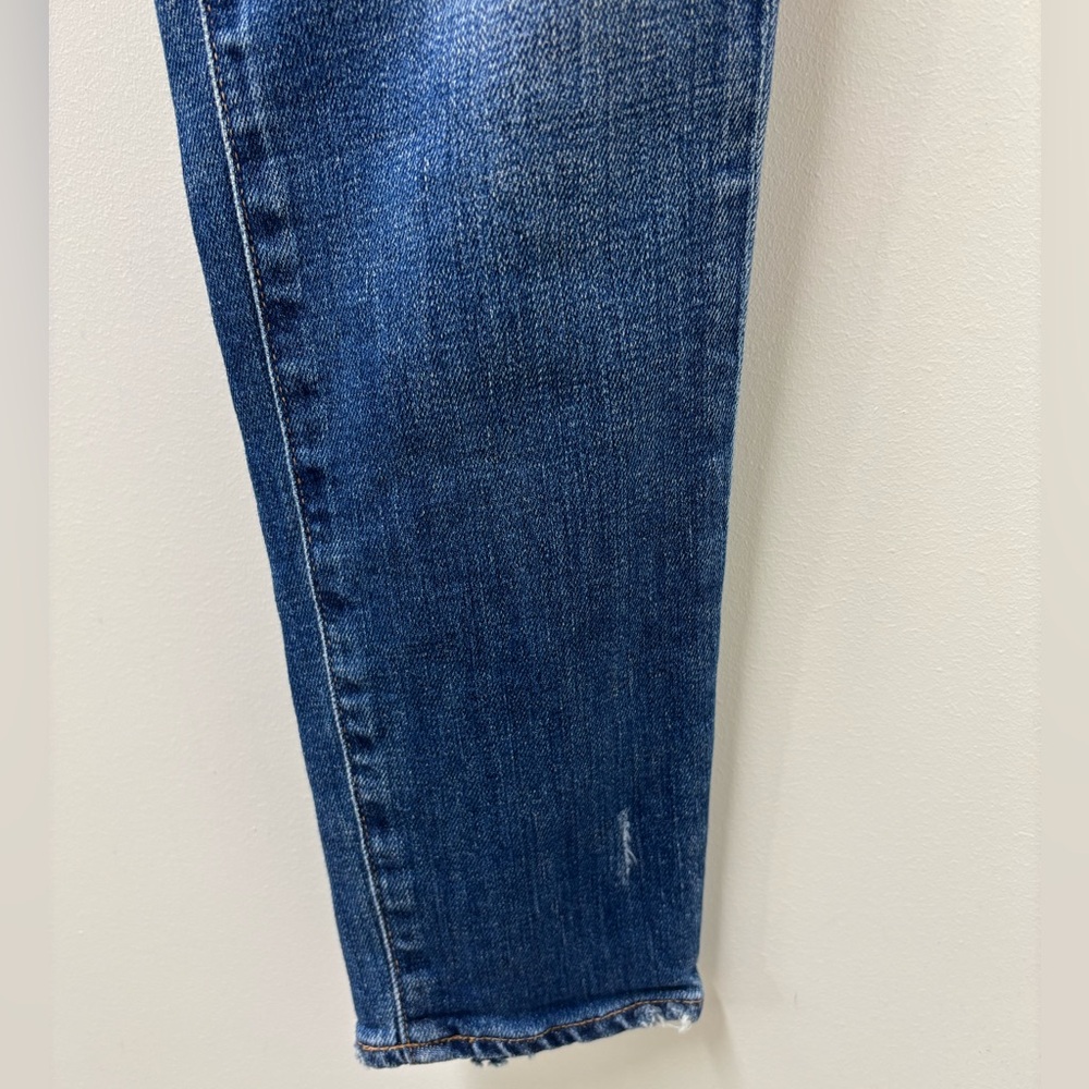 Moussy Vintage Women's Mid-Rise Skinny Jeans in Dark Wash - Picture 3 of 5